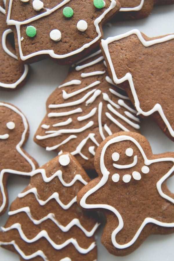 Super easy classic gingerbread man cookies.