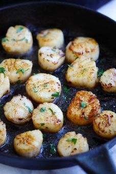 Brown Butter Scallops - Rasa Malaysia