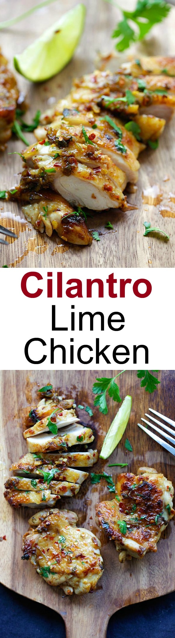 Cilantro Lime Chicken | Easy Delicious Recipes