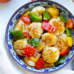 Szechuan Scallops