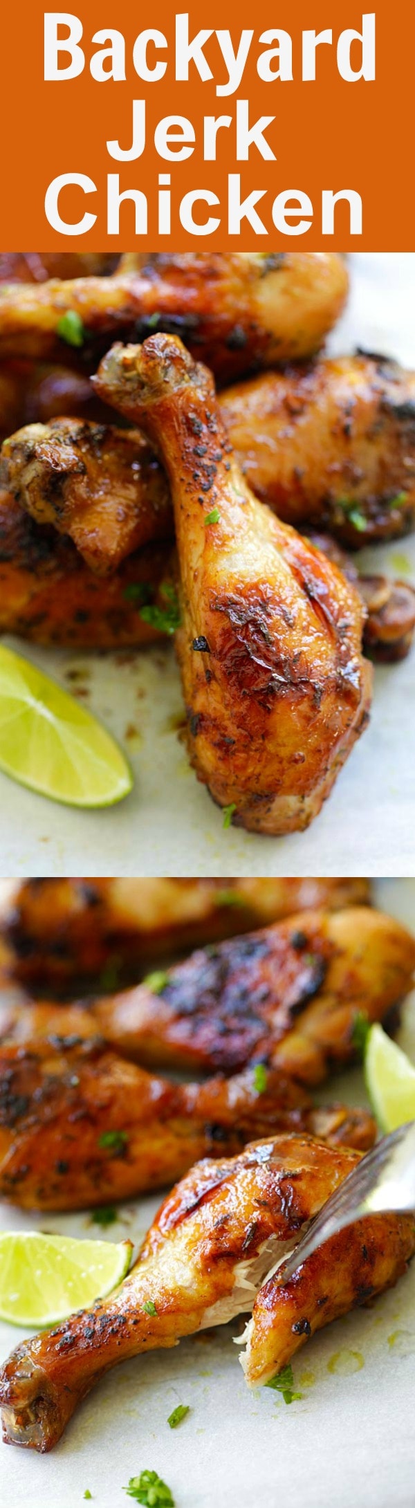 Jerk Chicken - Homemade jerk chicken recipe that you can grill right at your backyard. Delicious, moist and spicy chicken that everyone loves | rasamalaysia.com