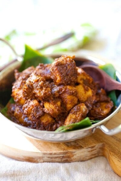 Best Chicken Rendang - Rasa Malaysia