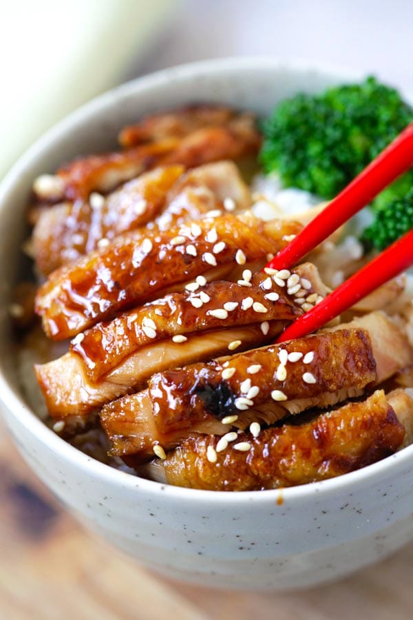 Chicken Teriyaki (with Recipe Video) | Easy Delicious Recipes