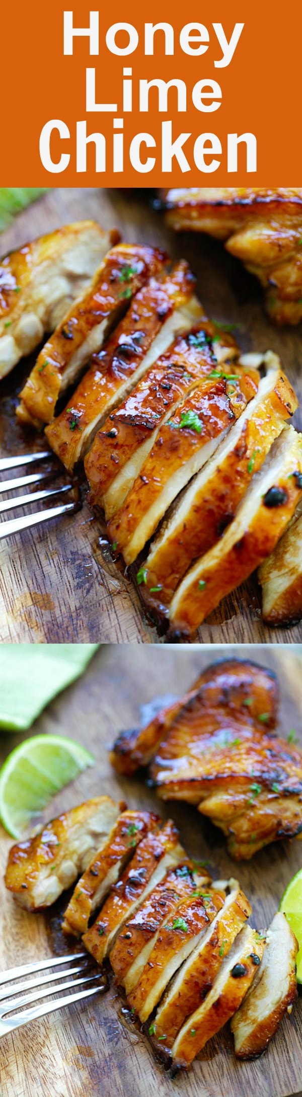 Honey Lime Chicken – crazy delicious chicken with honey lime. The BEST chicken that you can make for your family, takes only 20 mins | rasamalaysia.com