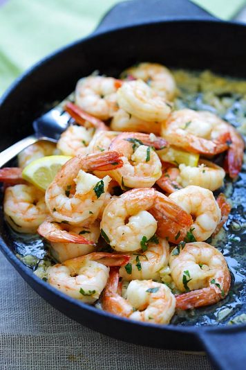 Garlic Butter Shrimp Scampi (The Best Recipe!) - Rasa Malaysia
