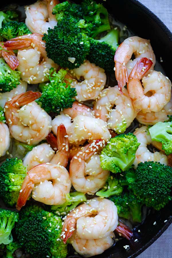 Honey Sesame Shrimp | Easy Delicious Recipes