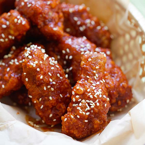 Korean Fried Chicken Recipe, Korean Fried Chicken