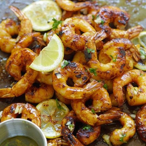 Honey Cajun Grilled Shrimp Recipe