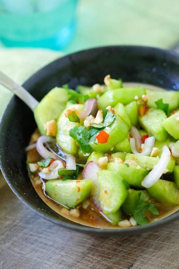 Easy Thai Cucumber Salad - Rasa Malaysia