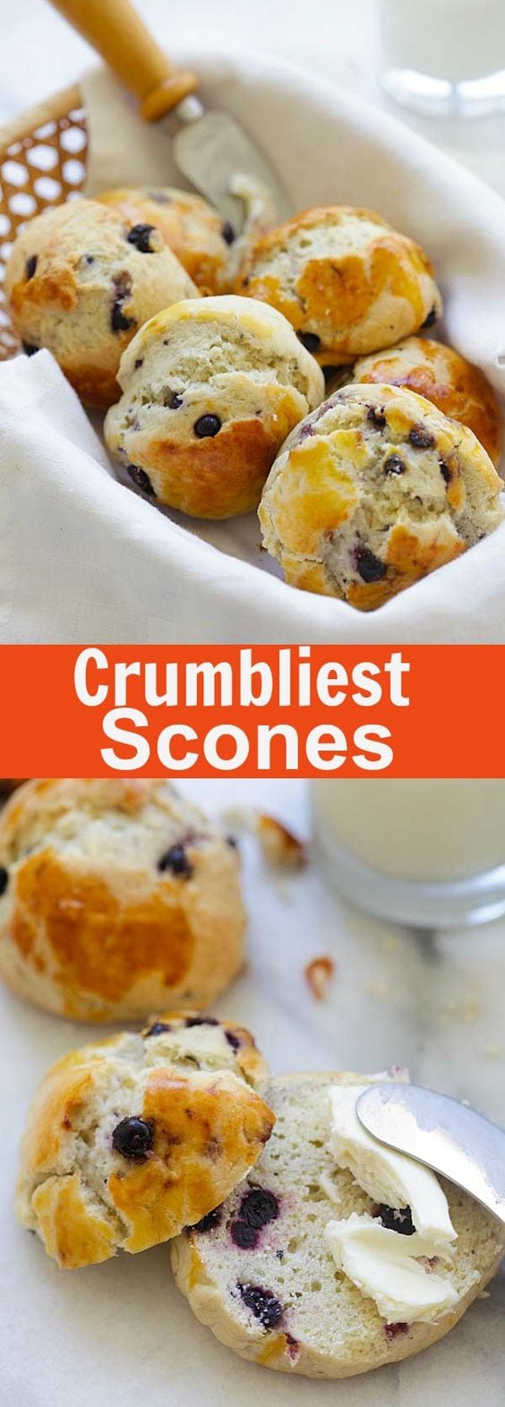 Crumbliest Scones – crumbly and delicious homemade scones recipe by Jamie Oliver. Afternoon tea has never tasted so good | rasamalaysia.com