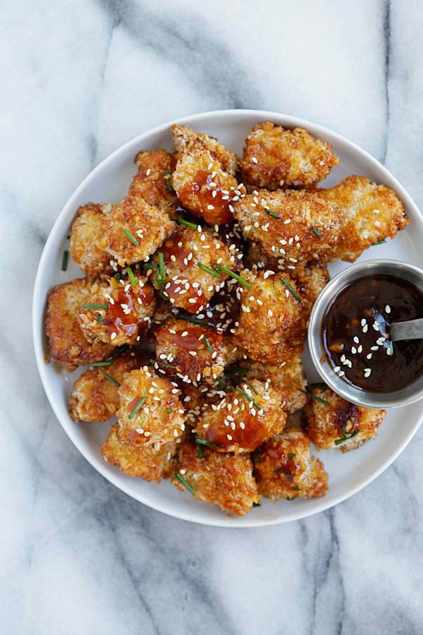 Honey Garlic Chicken Bites Rasa Malaysia