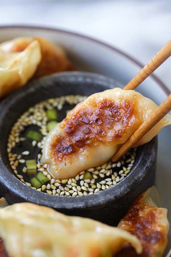 Shrimp Gyoza  Easy Delicious Recipes