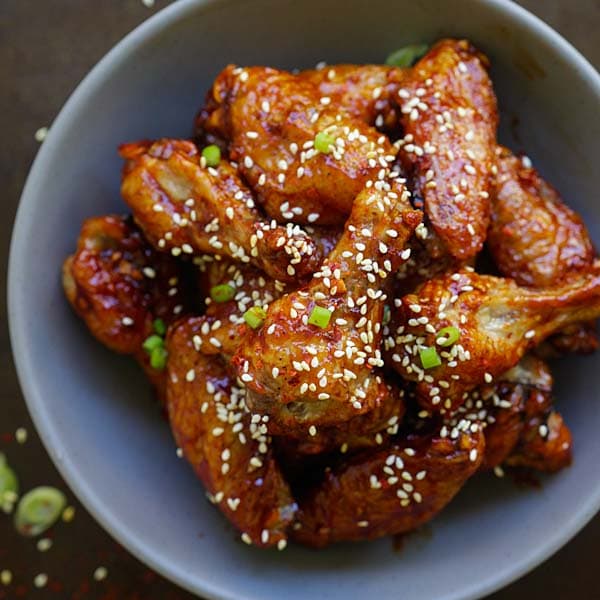 Spicy Korean Chicken Wings Rasa Malaysia