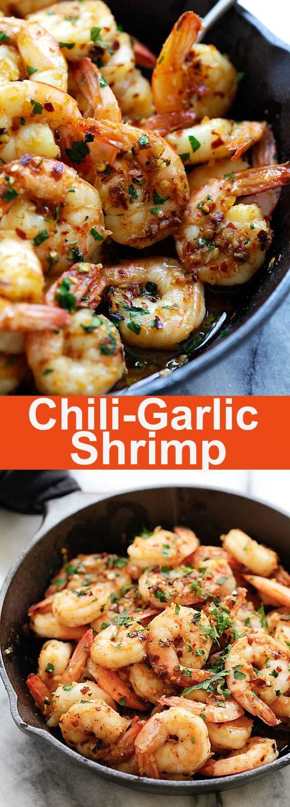 Chili Garlic Shrimp (Gambas Al Ajillo) – the best shrimp appetizer recipe you’ll make. This Spanish chili garlic shrimp recipe is the bomb | rasamalaysia.com