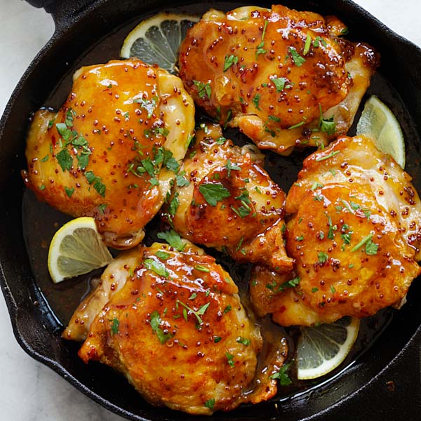 Spicy Honey-glazed Chicken