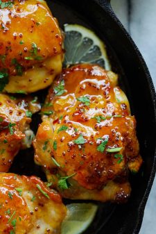 Spicy Honey-Glazed Chicken - Rasa Malaysia