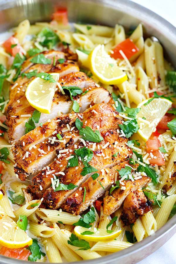 Blackened Chicken Pasta