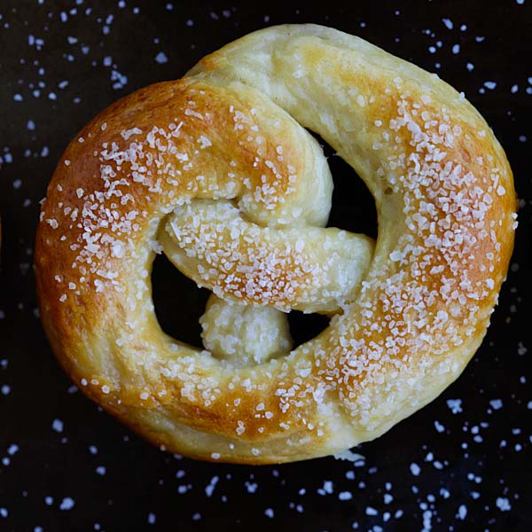 Homemade Soft Pretzels Using Lye