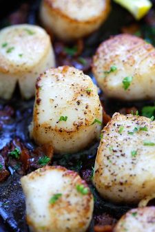 Seared Scallops with Bacon - Rasa Malaysia