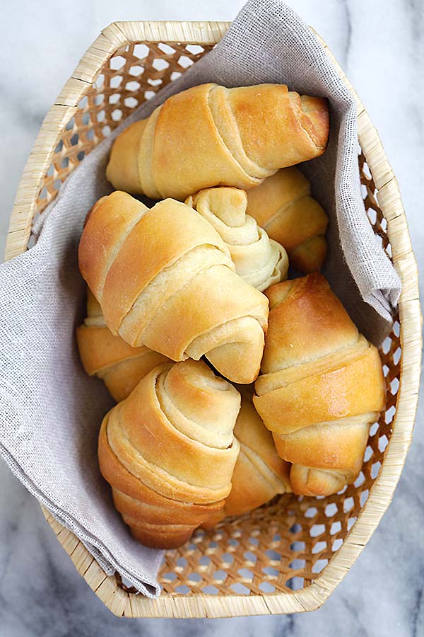 Easiest and the best homemade potato rolls recipe inspired by Sweet Basil's cookbook.