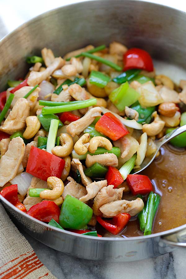 Thai Cashew Chicken Recipe