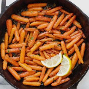 Brown sugar roasted carrots