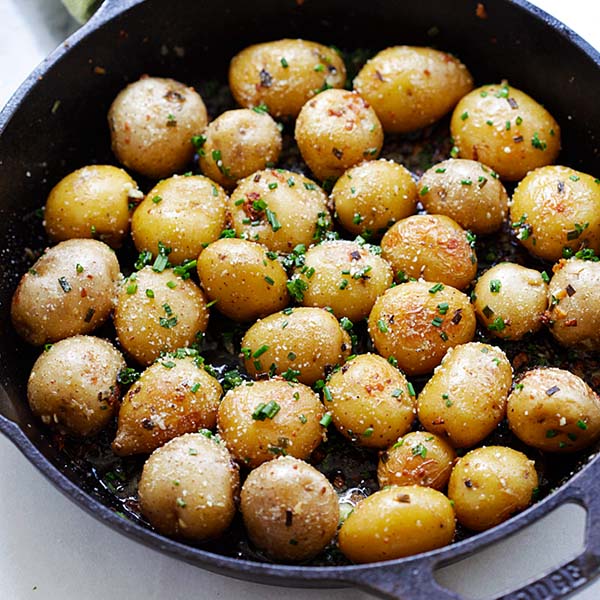 Image of Potatoes and Garlic Chives