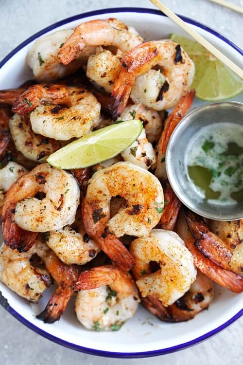 Garlic Lime Shrimp Rasa Malaysia