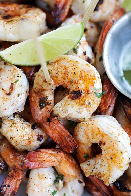 Garlic Lime Shrimp - Rasa Malaysia