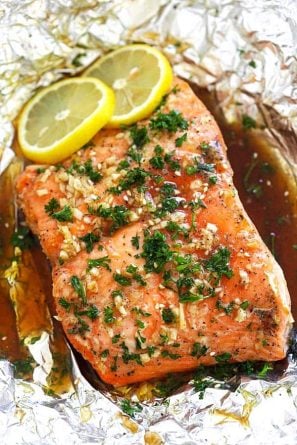 Soy Honey Butter Salmon - Rasa Malaysia