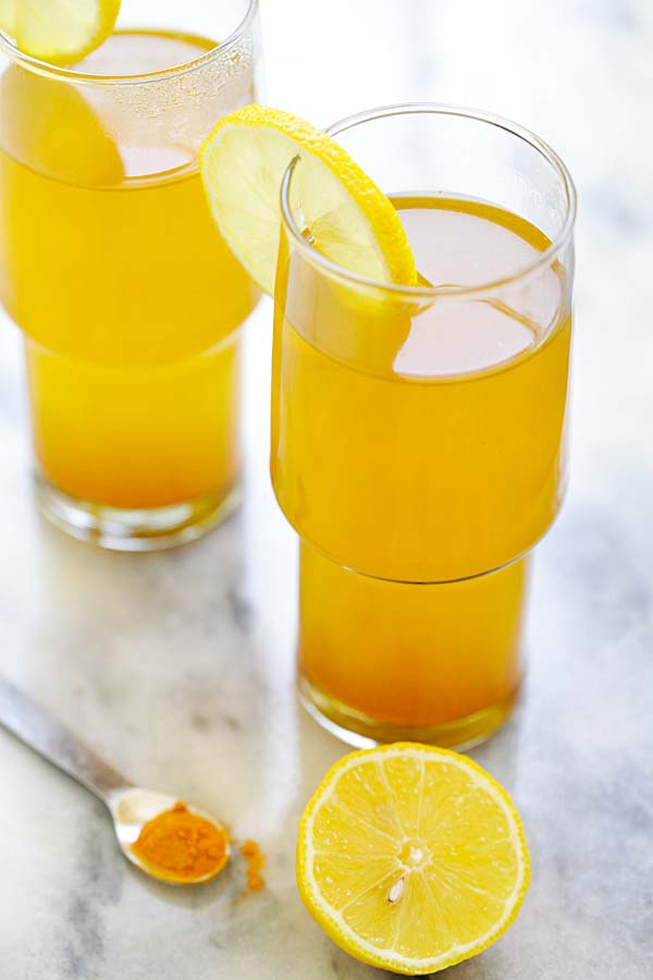 Turmeric and Apple Cider Vinegar Detox Tea - Rasa Malaysia