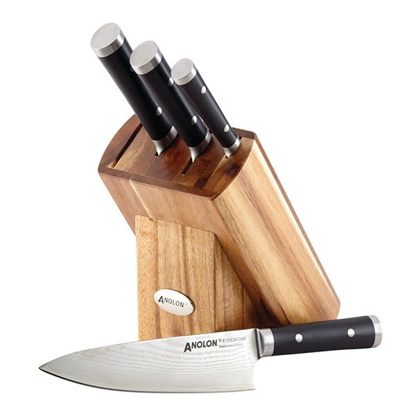 Anolon® Imperion Damascus Steel 5Piece Knife Set Giveaway (CLOSED