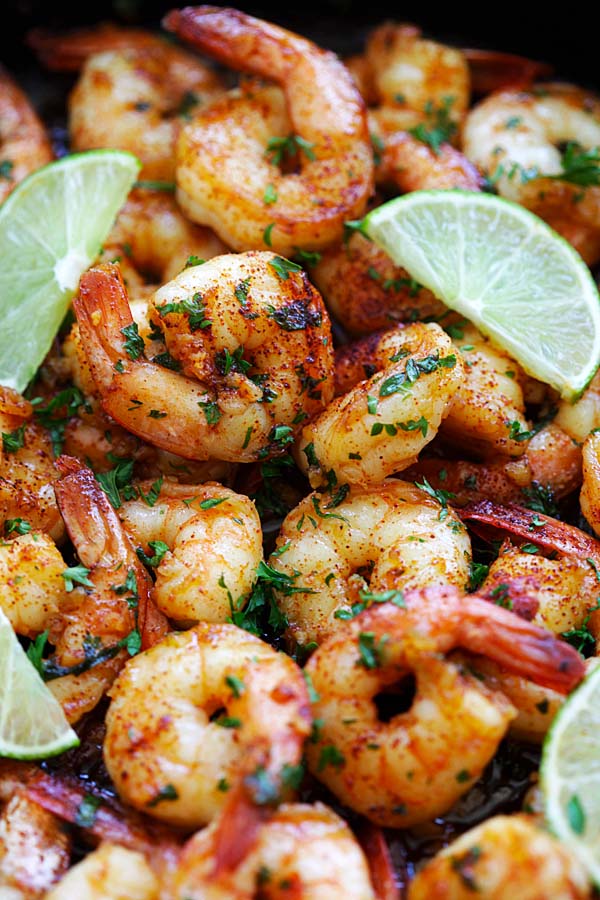 Chipotle Lime Shrimp | Easy Delicious Recipes