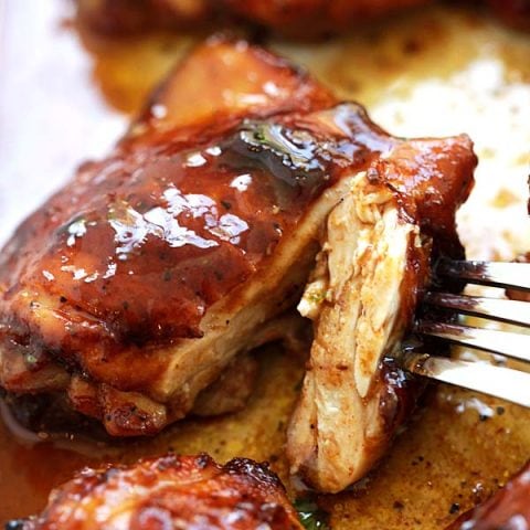 Baked Honey Barbecue Chicken