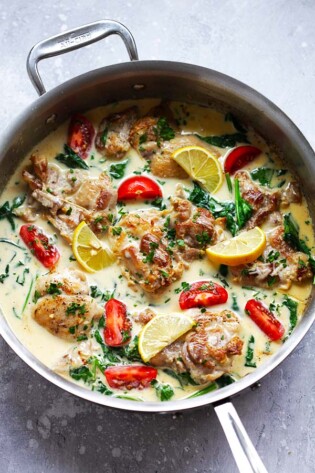 Lemon Butter Chicken The Best Chicken Skillet Recipe Rasa Malaysia Lemon Butter Chicken 315x473