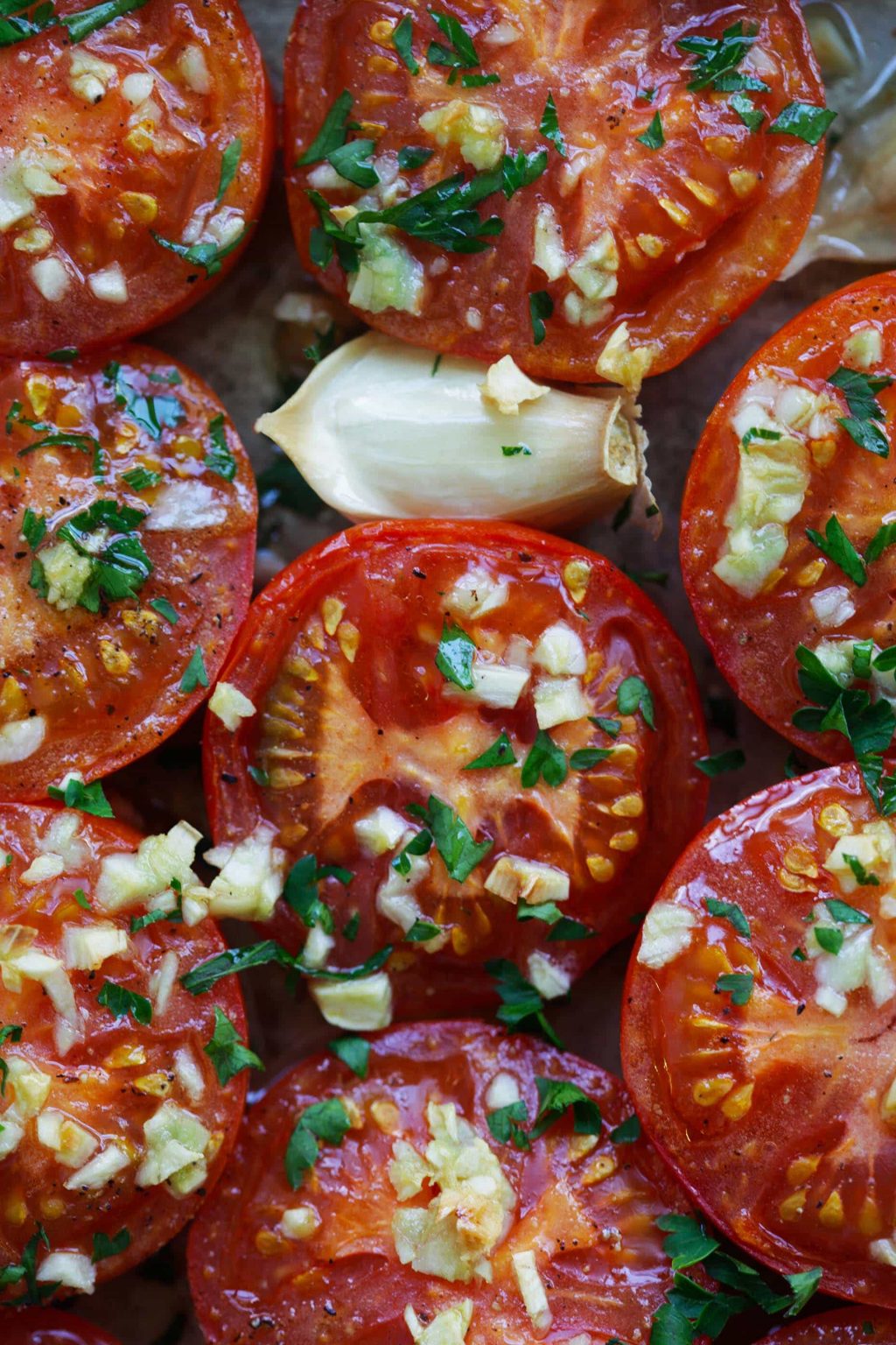 Garlic Roasted Tomatoes Rasa Malaysia