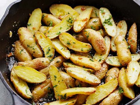 Roasted Fingerling Potatoes With Garlic Butter Rasa Malaysia