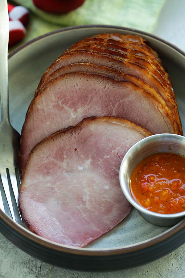 Easy and quick Piri Piri Holiday Ham recipe.