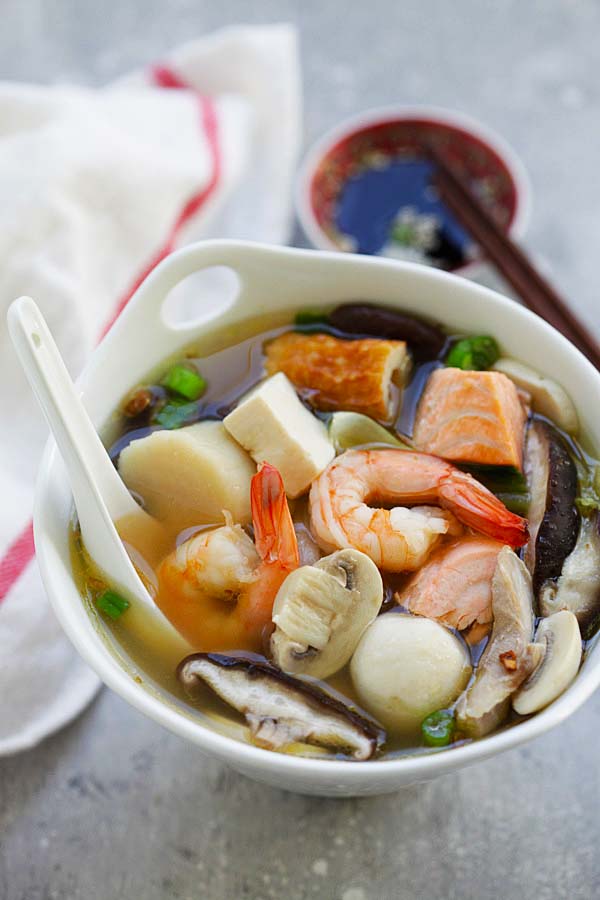 Chinese Seafood Hot Pot Recipe