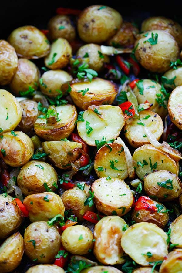 How to make French Roasted Potatoes.