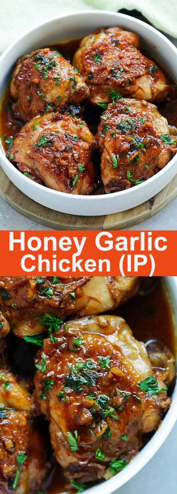 Instant Pot Chicken Recipes Honey Garlic Chicken Rasa Malaysia