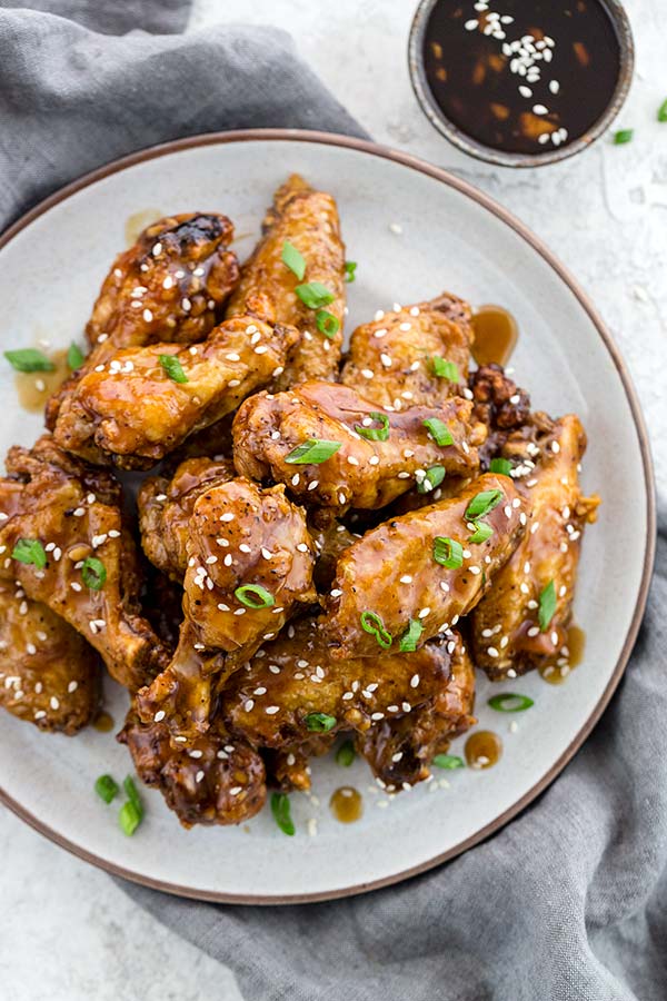 Baked Teriyaki Chicken Wings recipe.