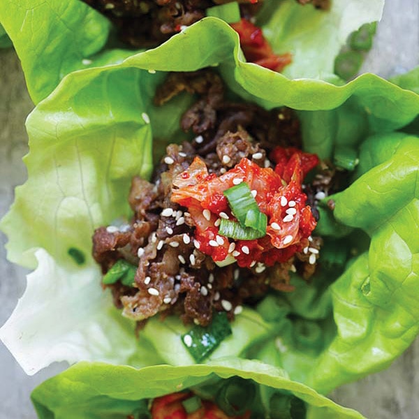 Bulgogi Lettuce Wraps