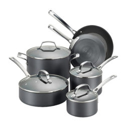 Circulon® Genesis Hard-Anodized Nonstick 10-Piece Cookware Set Giveaway (CLOSED)