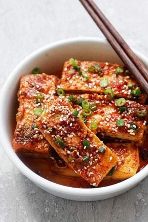 Spicy Korean Tofu - Rasa Malaysia