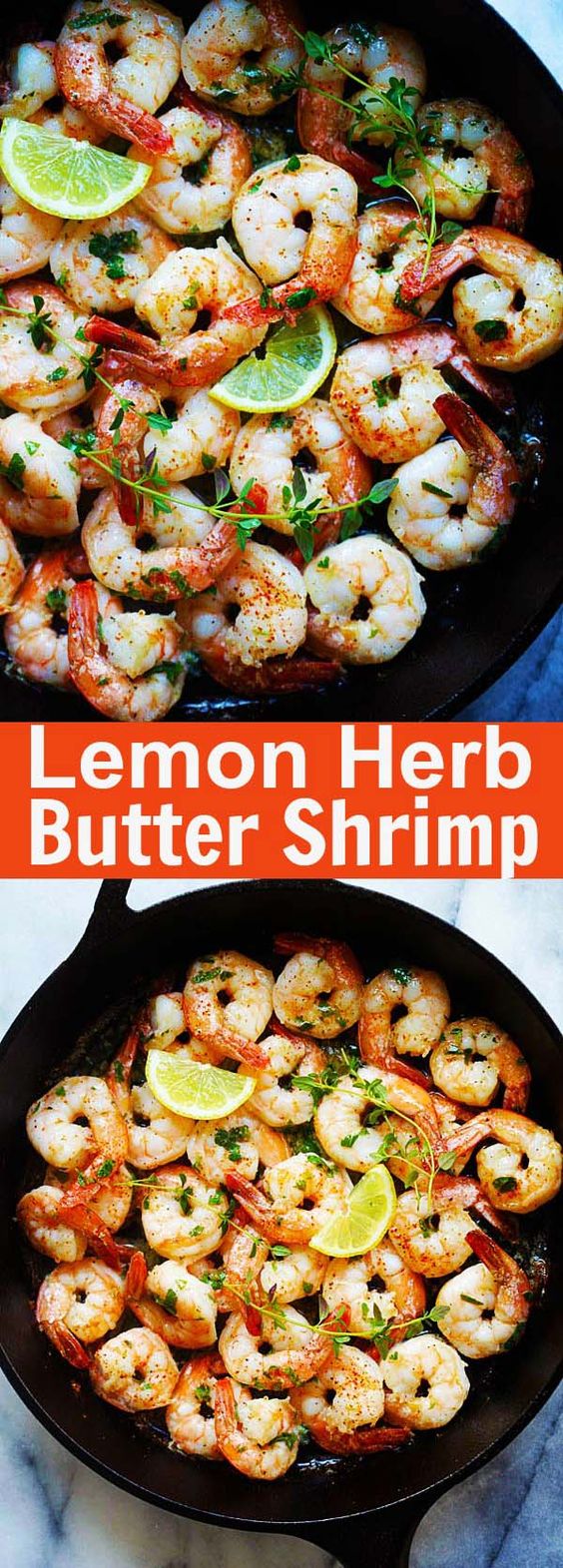 Lemon Herb Butter Shrimp Rasa Malaysia