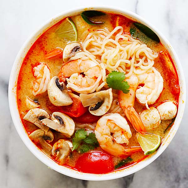 Thai seafood outlet soup