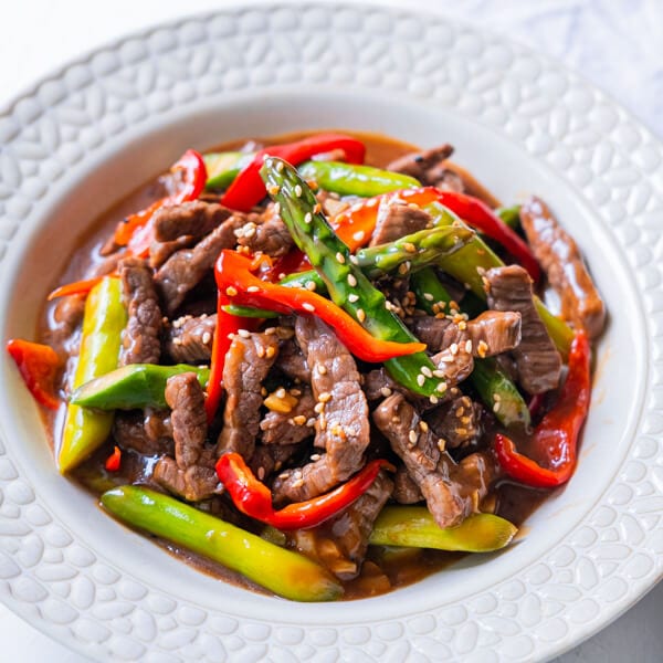 Asparagus Daging Sapi