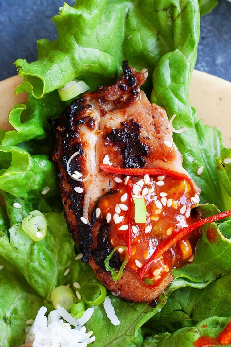 Korean BBQ Chicken - Rasa Malaysia