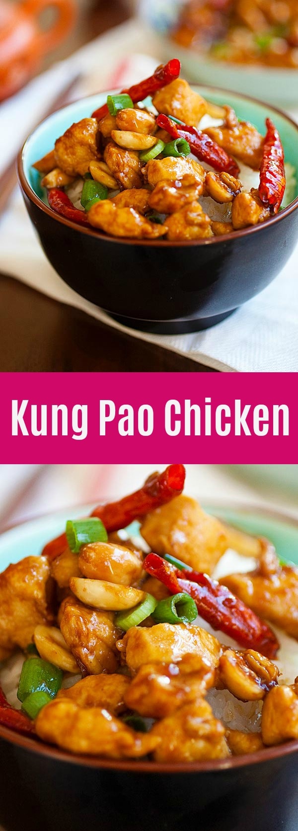 Kung Pao Chicken Recipe | Easy Delicious Recipes